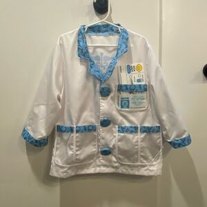 Melissa & Doug White and Blue Kids Doctor Jacket
